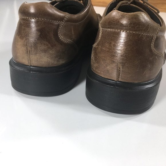 ECCO Helsinki Lace Up Oxfords EUR 45 US Men\'s Size 11 Brown Bicycle Toe main image 10